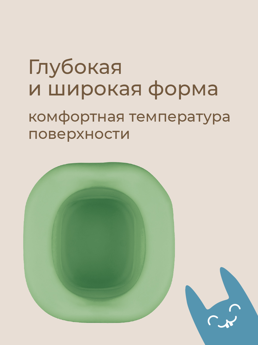 Вкладка многоразовая ROXY-KIDS Универсальная для дорожных горшков цвет оливковый - фото 6