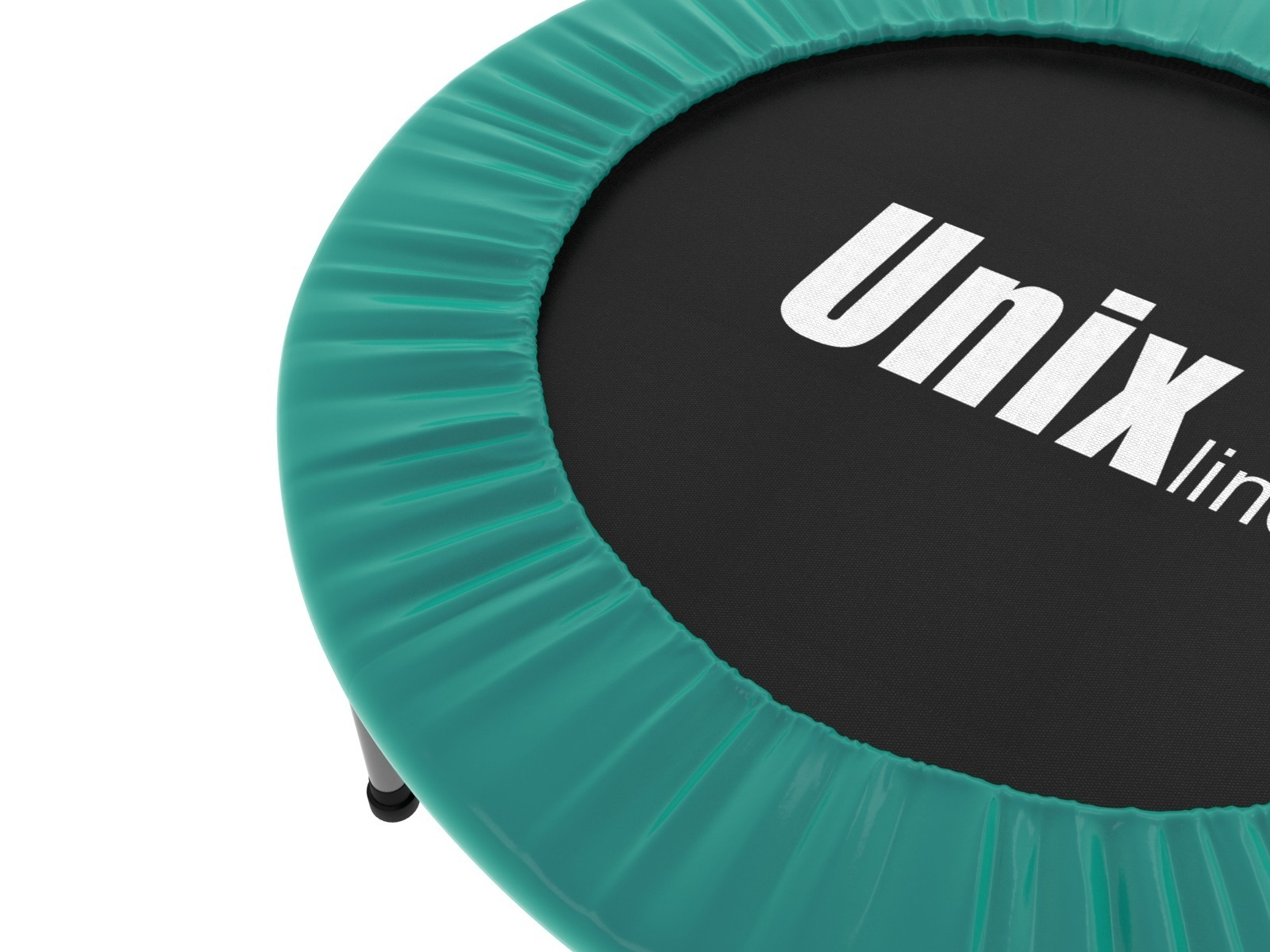 Батут fitness сompact UNIX line диаметр 123 см до 110 кг диаметр прыжковой зоны 100 см - фото 15
