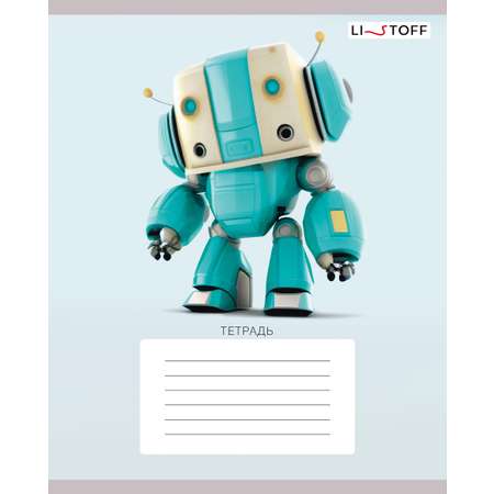Тетрадь Listoff клетка 12 лист. в ассортименте