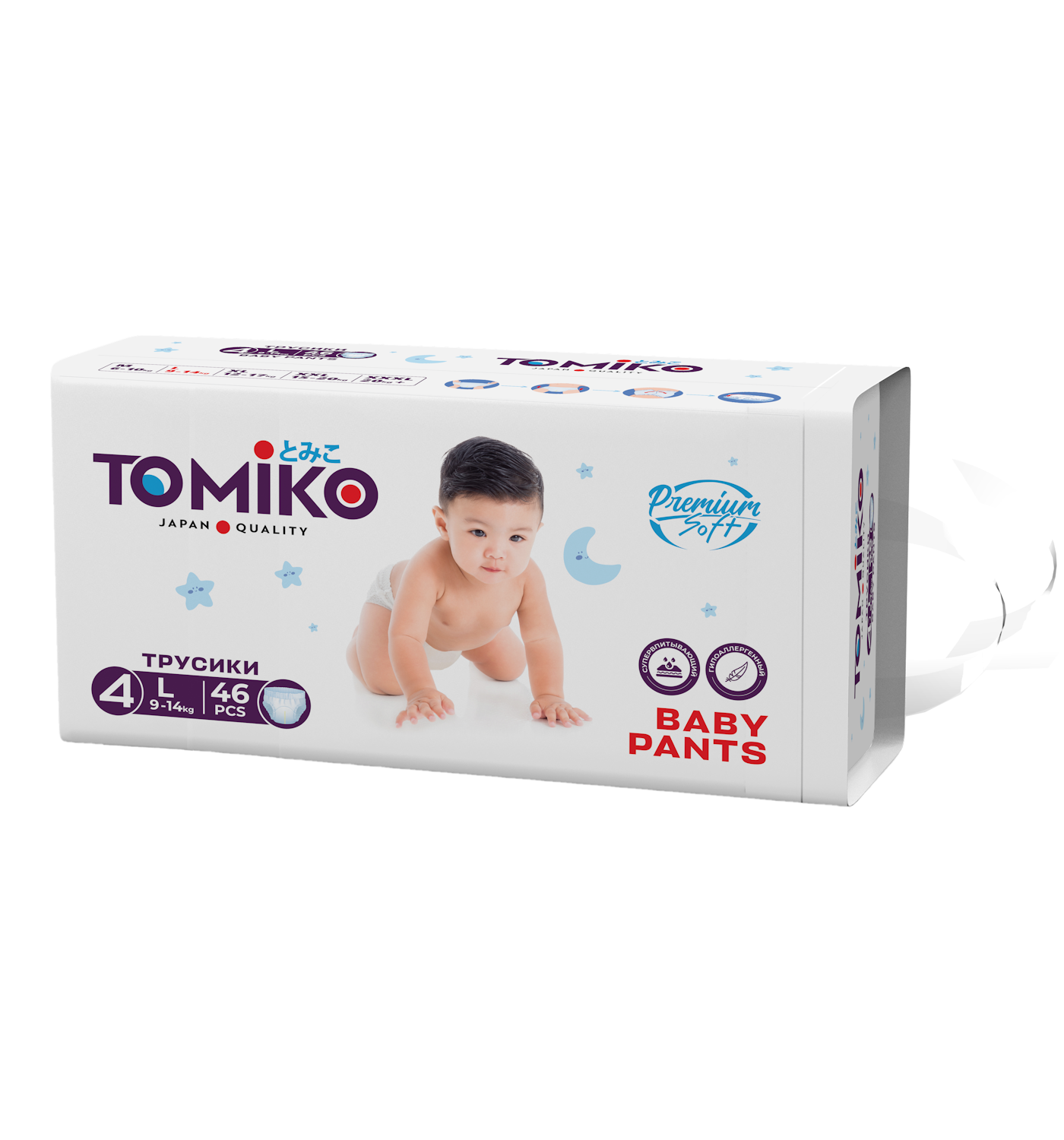 Трусики Tomiko L (9-14 кг) 46 шт. - фото 2