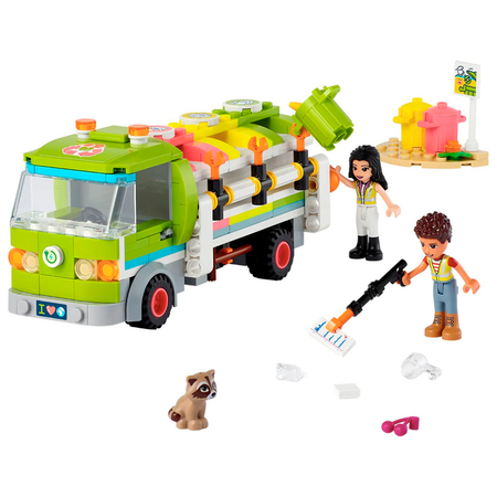 Конструктор LEGO Friends Перерабатывающий грузовик блочный