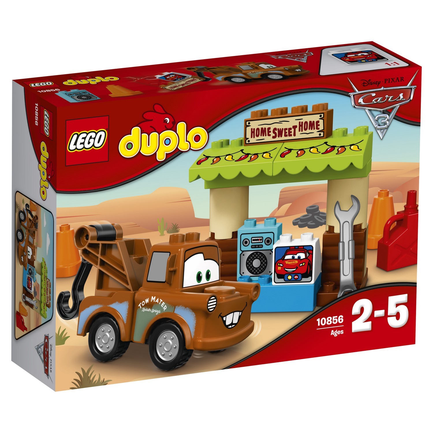Конструктор LEGO DUPLO Гараж Мэтра блочный - фото 2
