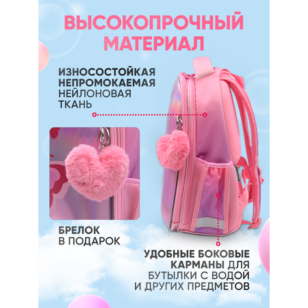 Ранец ПАНДАРОГ Розовые бабочки