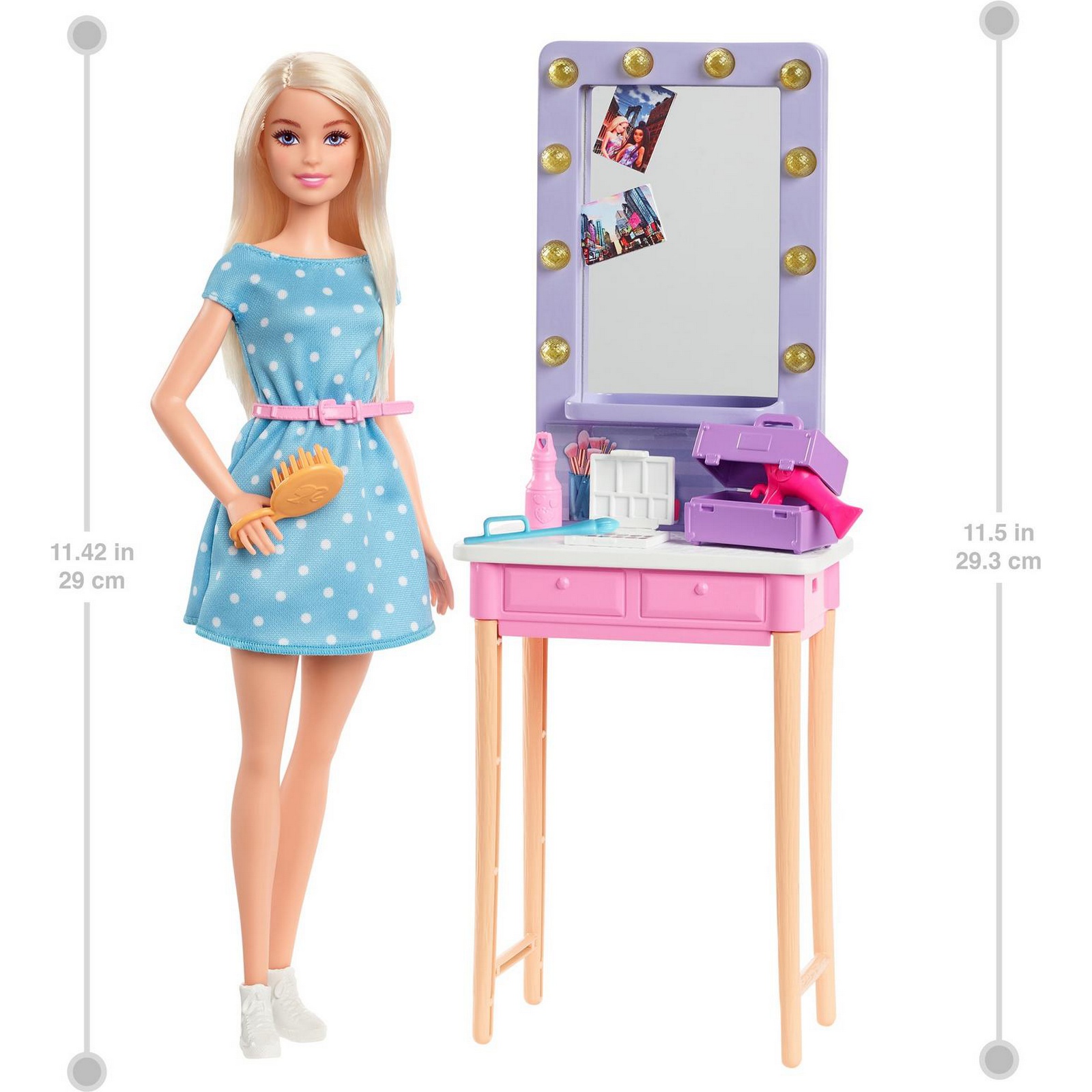 Кукла модельная Barbie GYG39 - фото 10