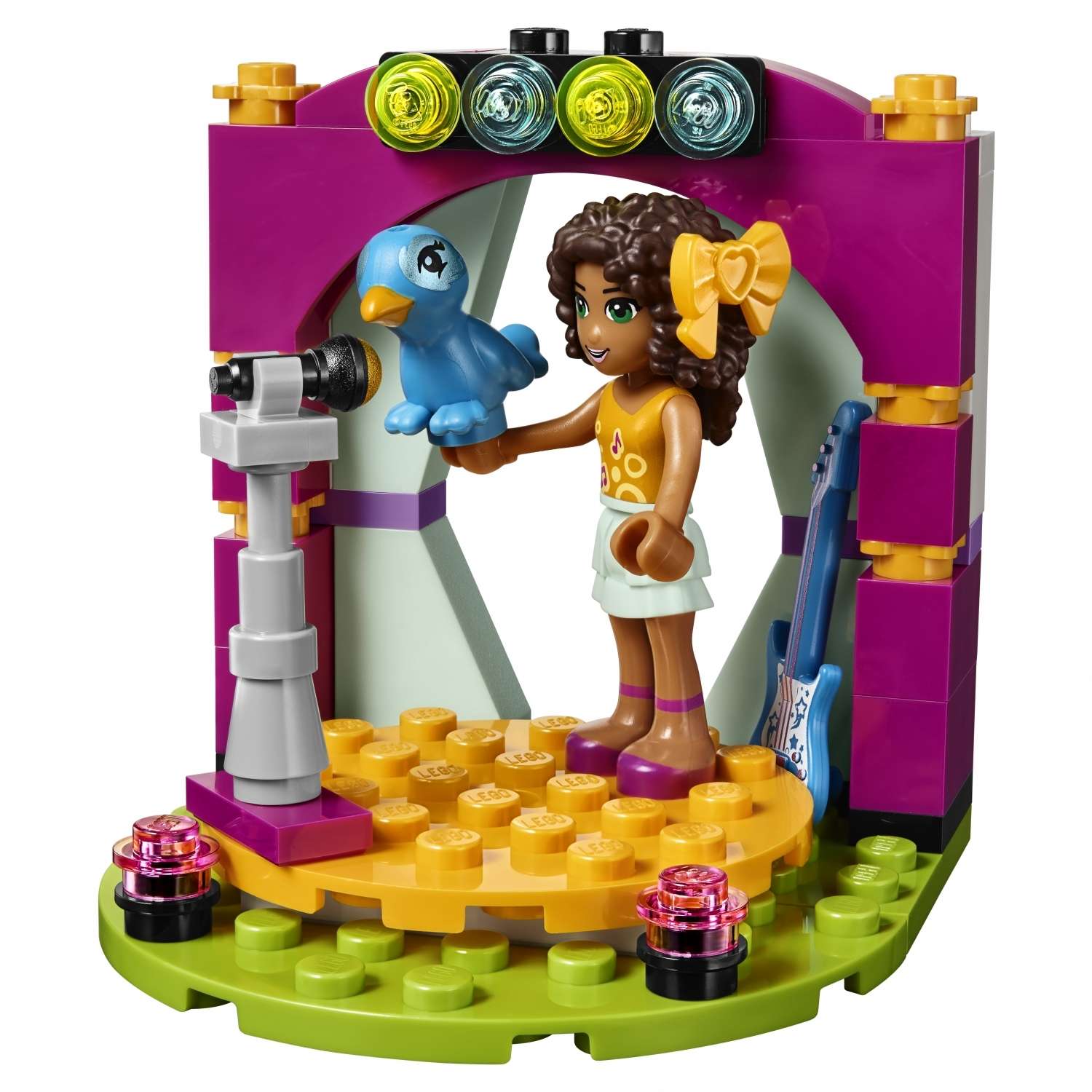Конструктор LEGO Friends Музыкальный дуэт Андреа блочный - фото 8