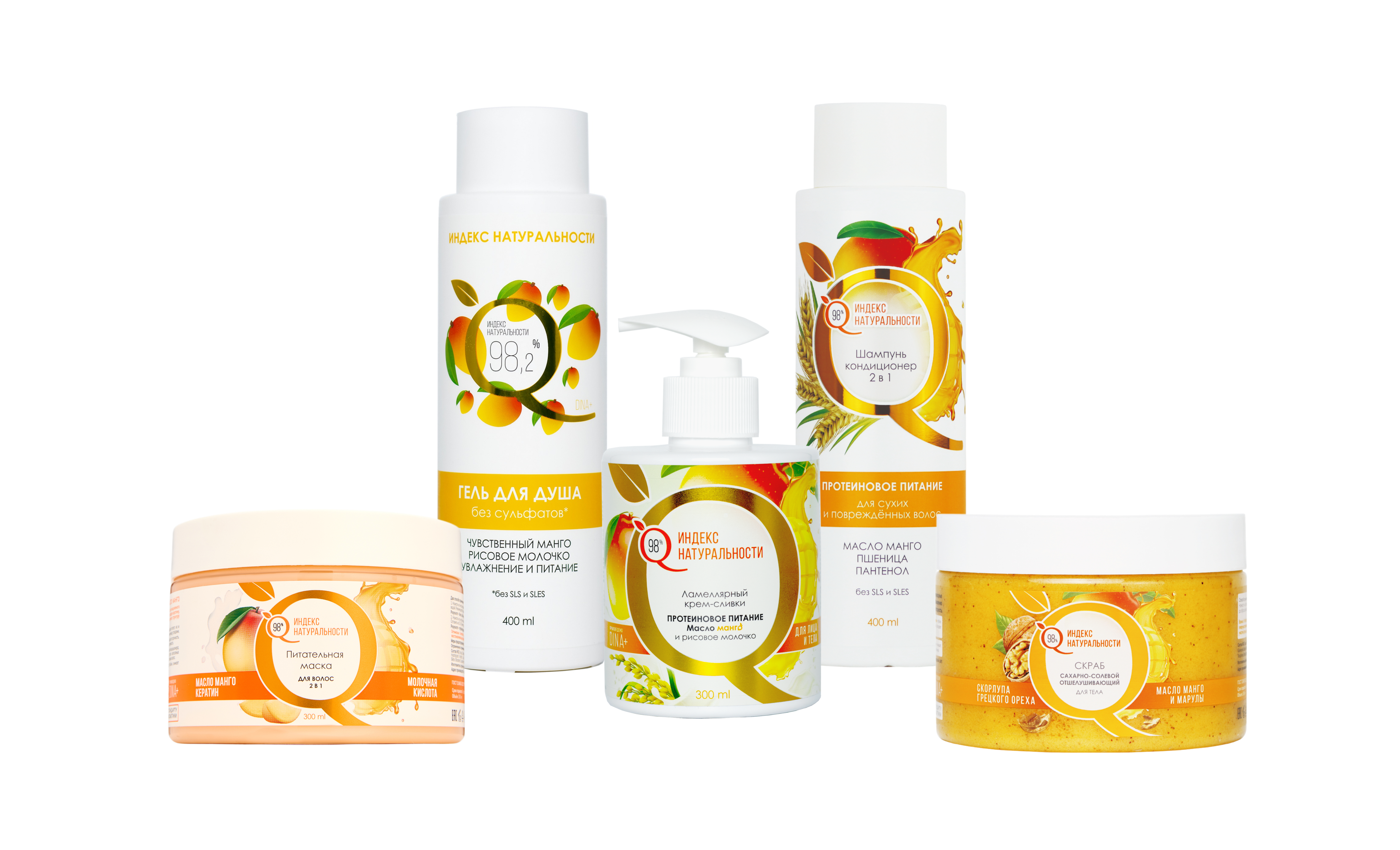 Шампунь-гель Индекс Натуральности - фото 1