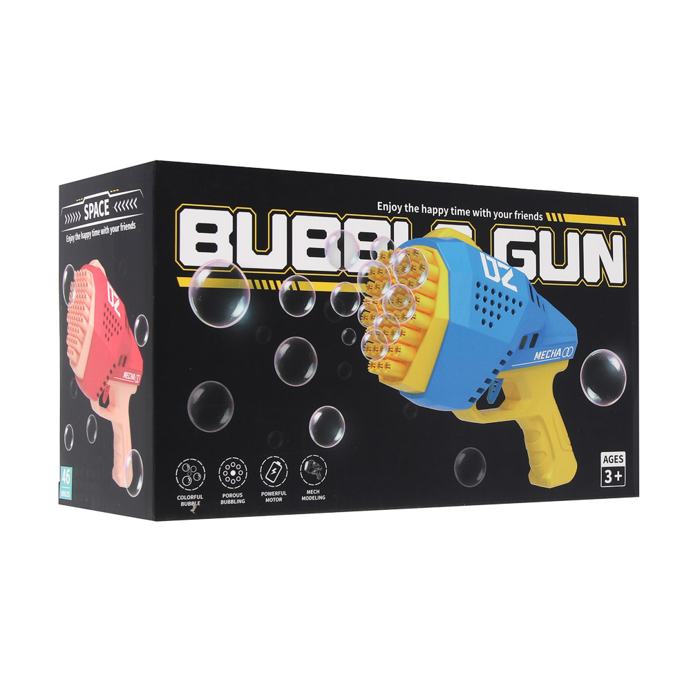 Генератор мыльных пузырей Игроленд пистолет Bazooka - фото 1