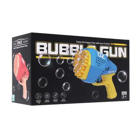 Генератор мыльных пузырей Игроленд пистолет Bazooka