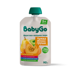 Пюре BabyGo тыква-яблоко-груша с 5 мес 90 г