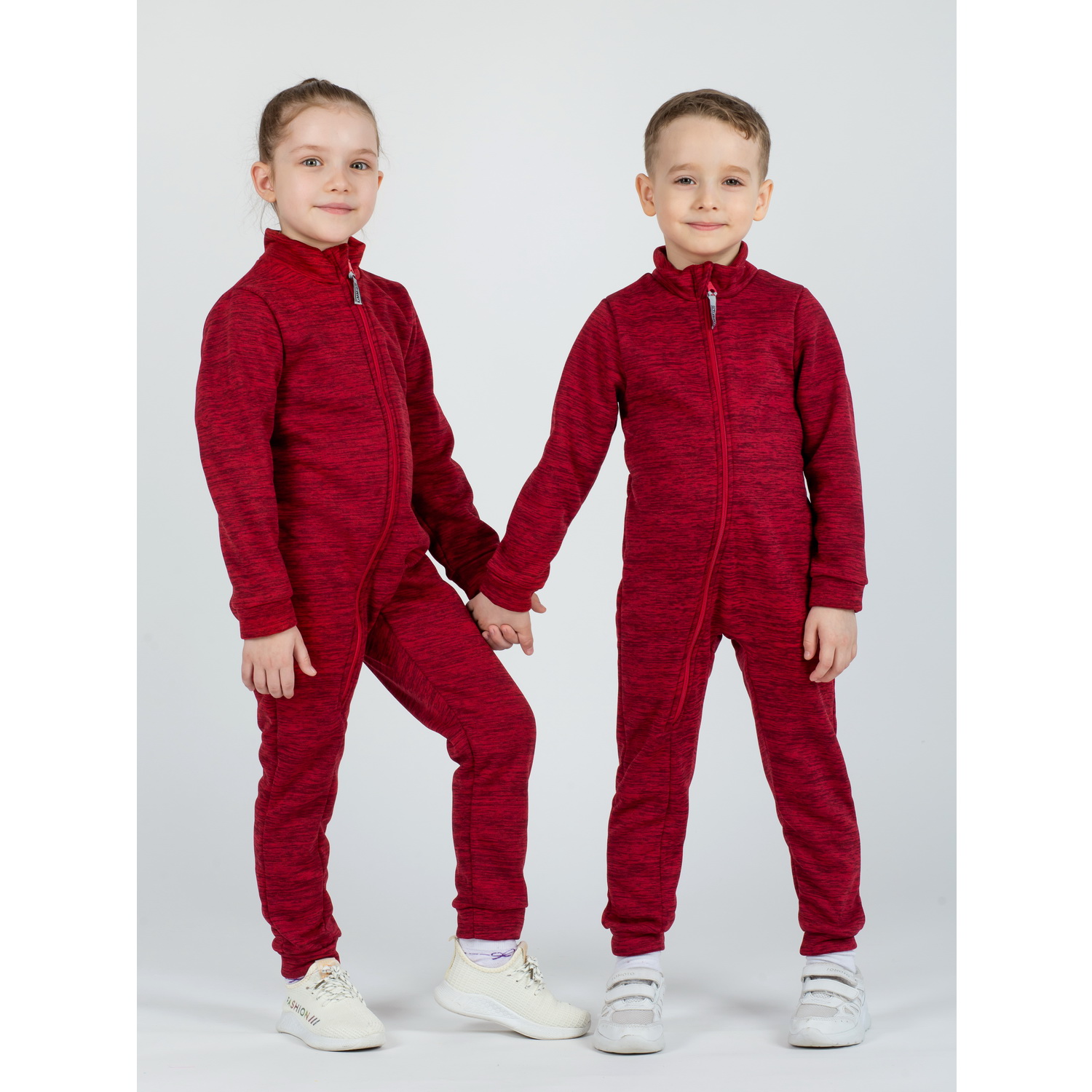 Комбинезон KiMMi co К-1408286(кт) красный - фото 2