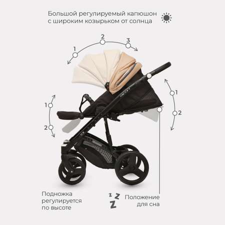 Коляска 2в1 Riko Basic Aicon Ecco