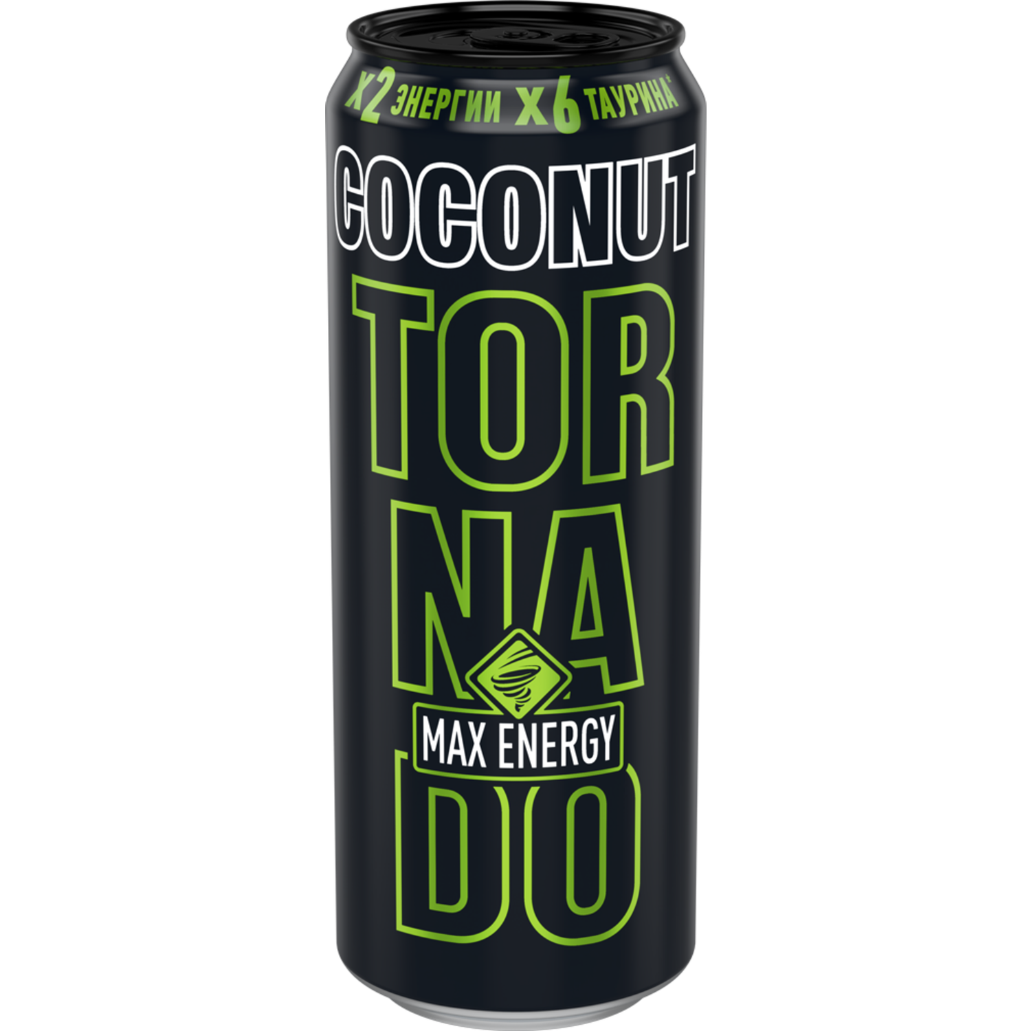 Напиток энергетический TORNADO Max Energy Coconut 0 - фото 5