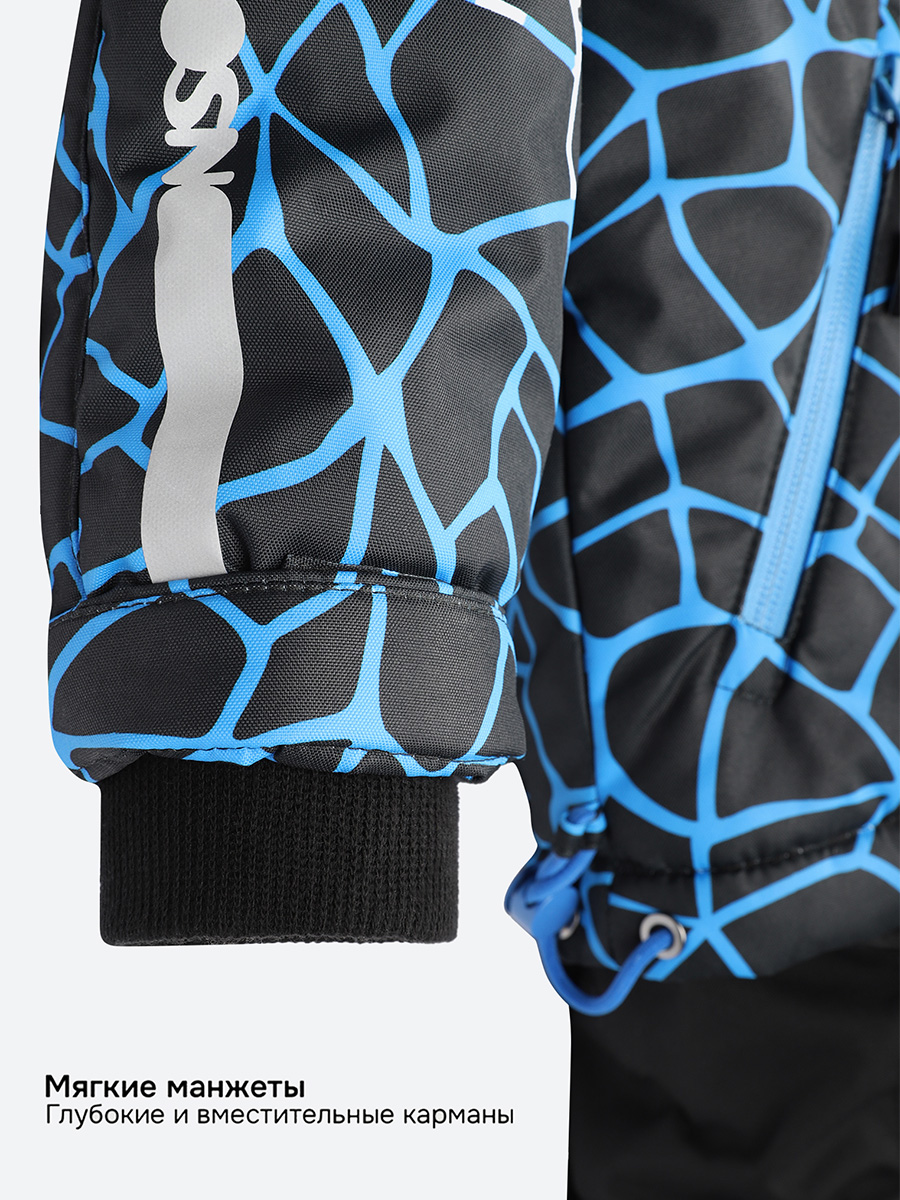 Костюм NIKASTYLE 7з2725 электрик/черный - фото 11