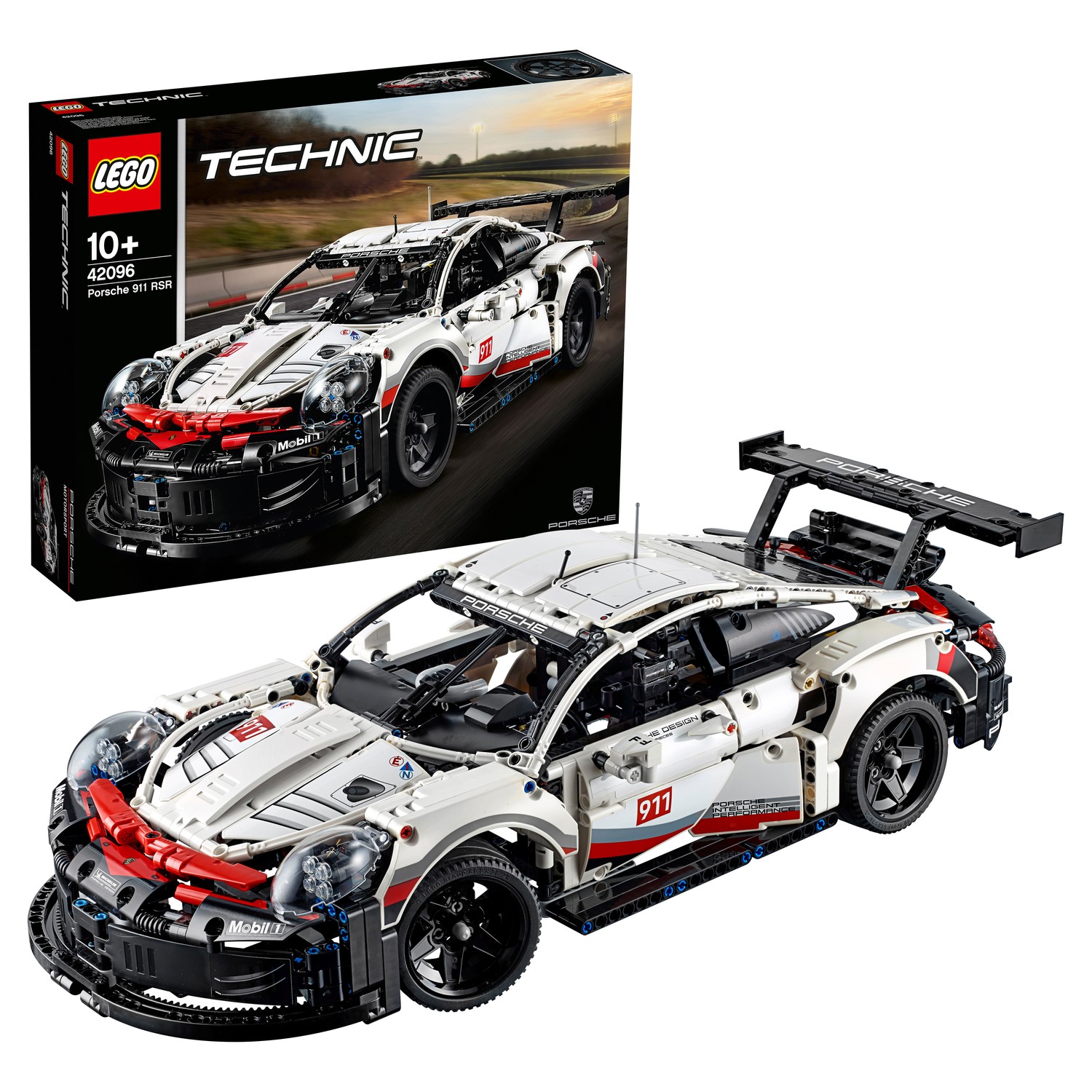 Конструктор LEGO Technic Porsche 911 RSR 1580 дет. - фото 1