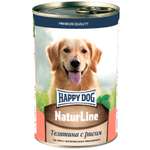Корм для собак Happy Dog телятина с рисом 410г