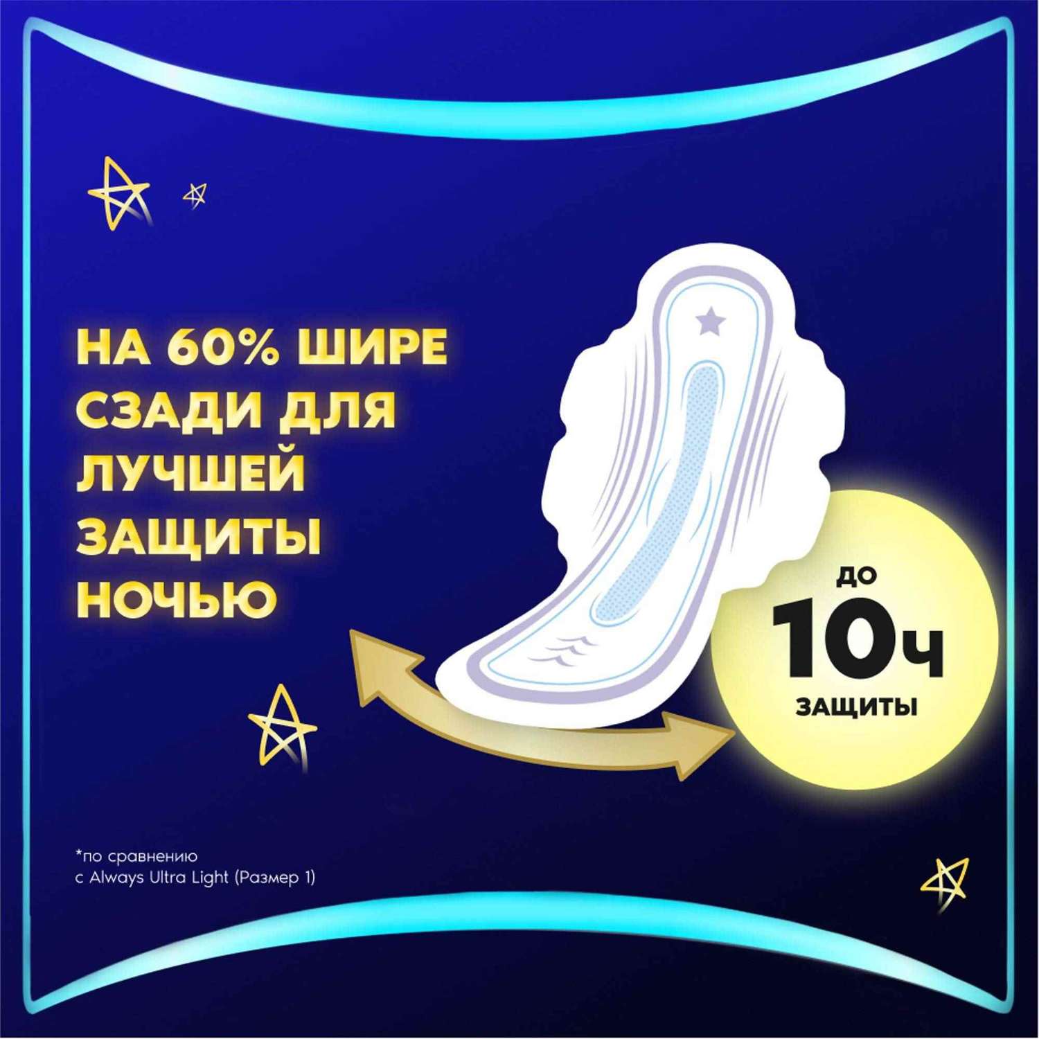 Гигиенические прокладки ALWAYS Night экстра защита Deo Duo 12шт - фото 6
