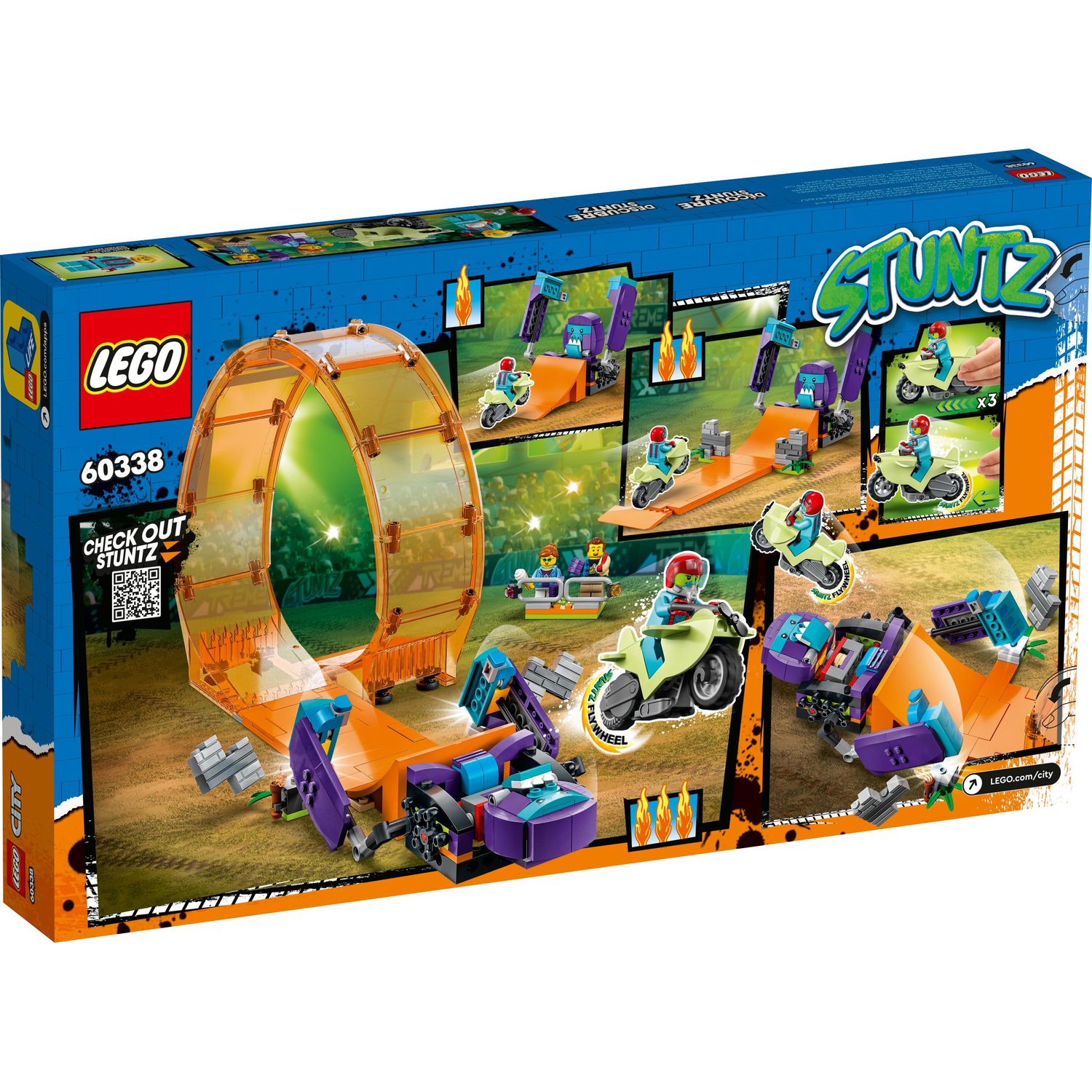 Конструктор LEGO City Smashing Chimpanzee Stunt Loop - фото 8