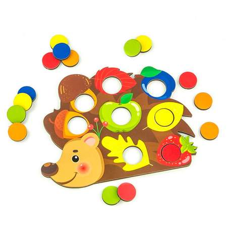 Мозаика Sima-Land Ёжик и сова