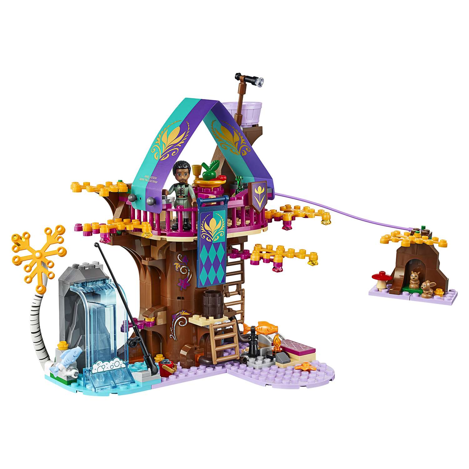 Конструктор LEGO Disney Princess Заколдованный домик на дереве блочный - фото 15