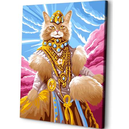 Картина по номерам Art sensation Пушистая аристократка в ассортименте