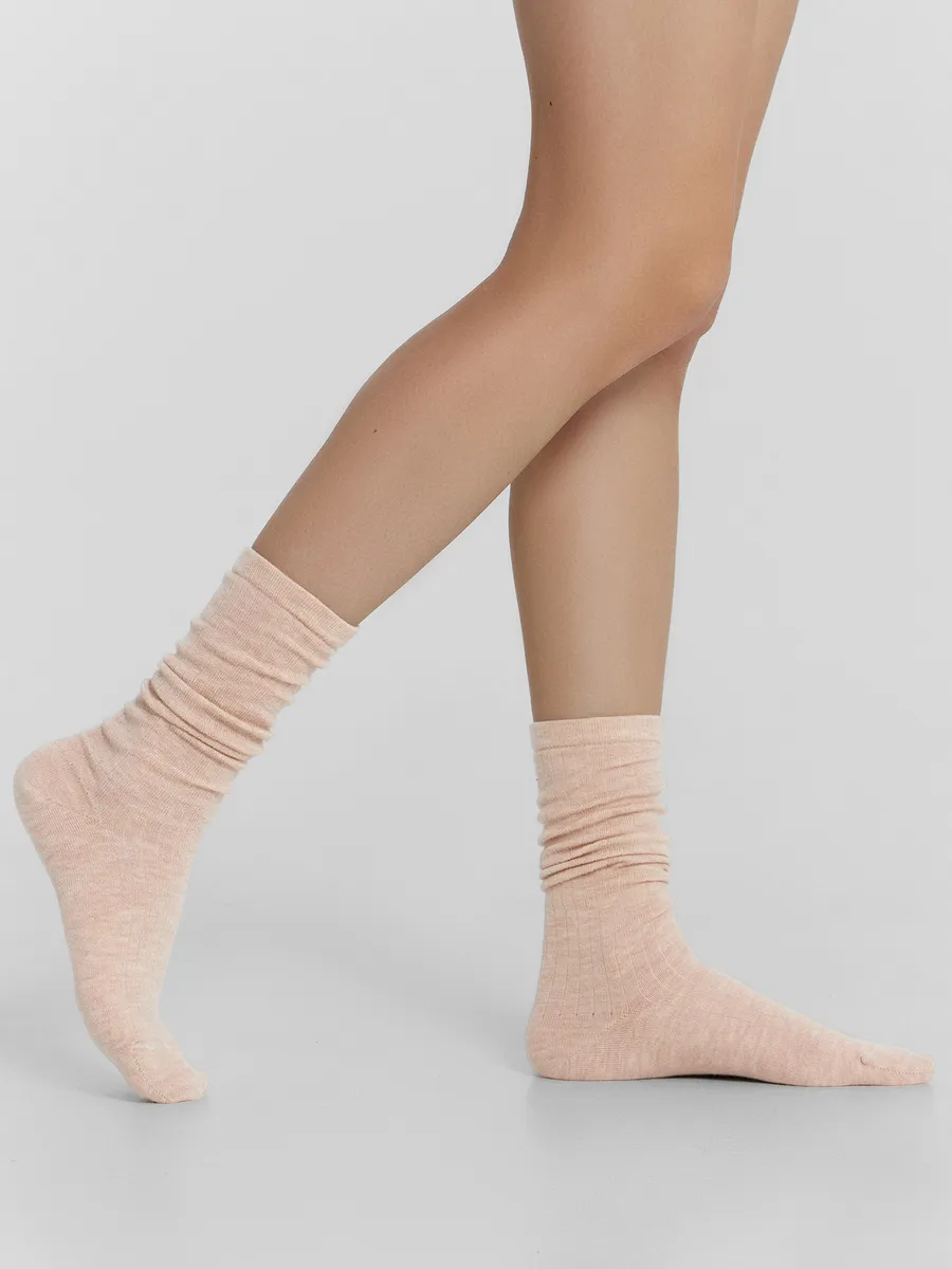 Носки Mark Formelle (Марк Формэль) 209K-2960/бежевый меланж - фото 1