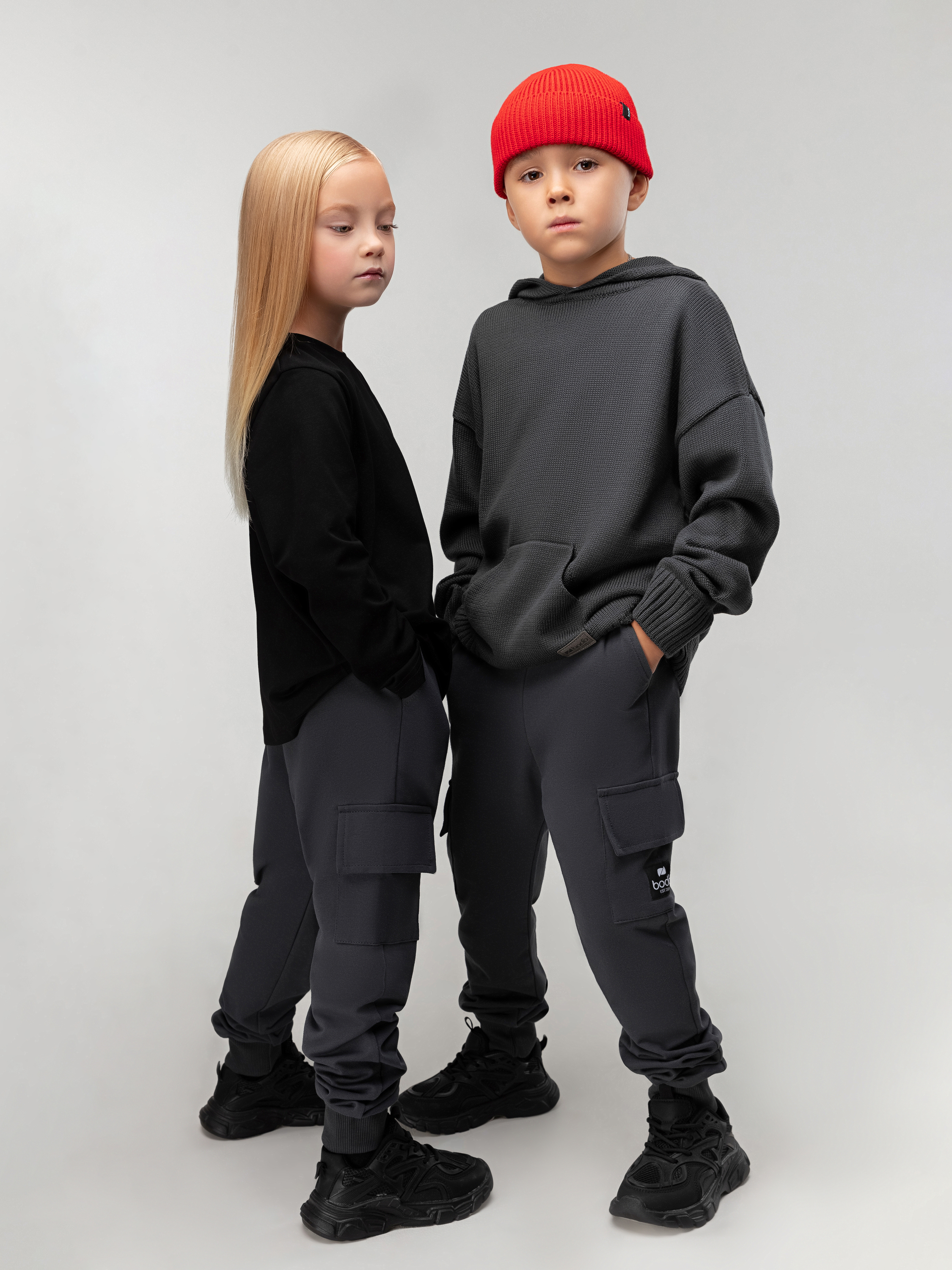 Брюки спортивные Bodo 6-370МU_серый - фото 2