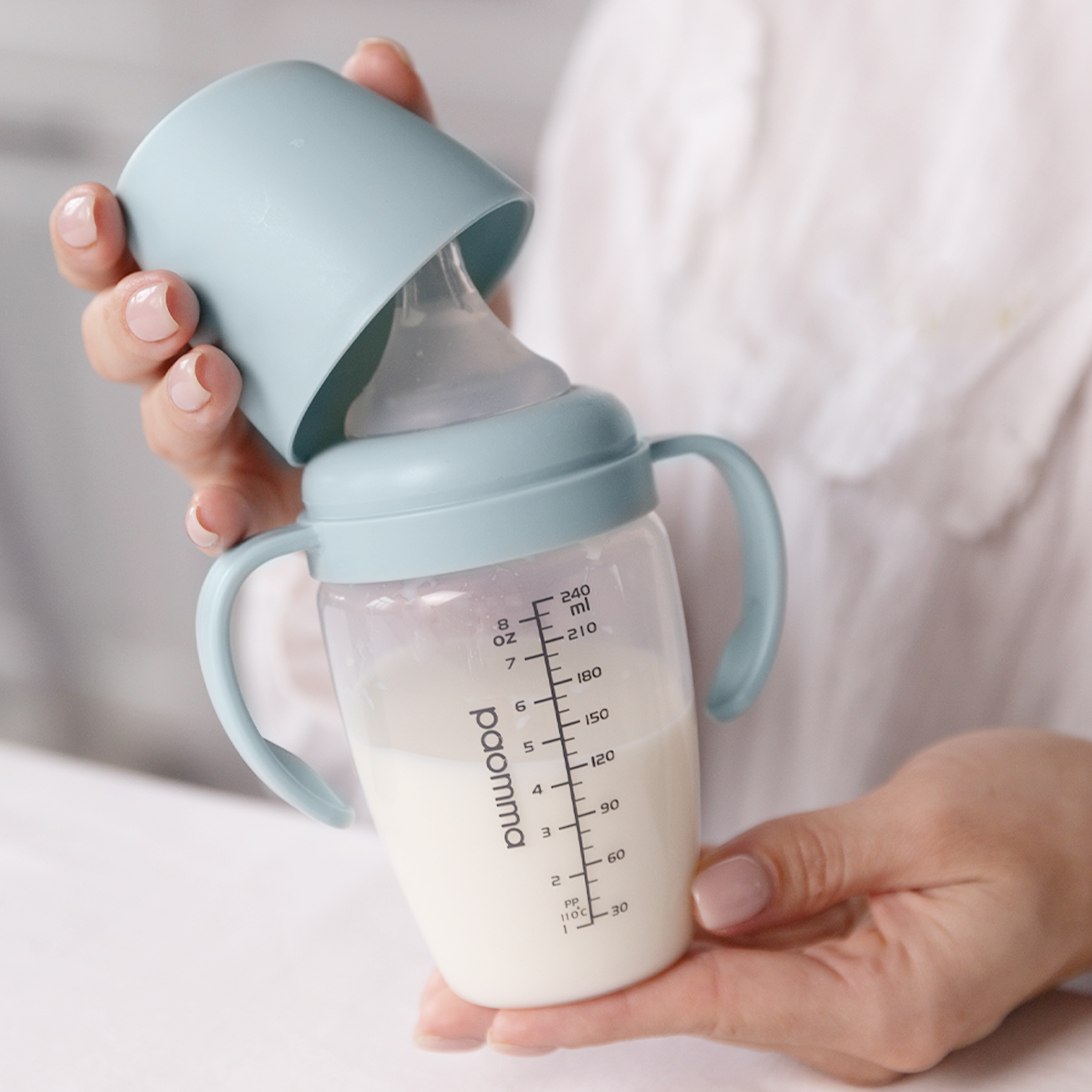 Бутылочка Paomma Anti-Colic 240 мл в ассортименте - фото 14