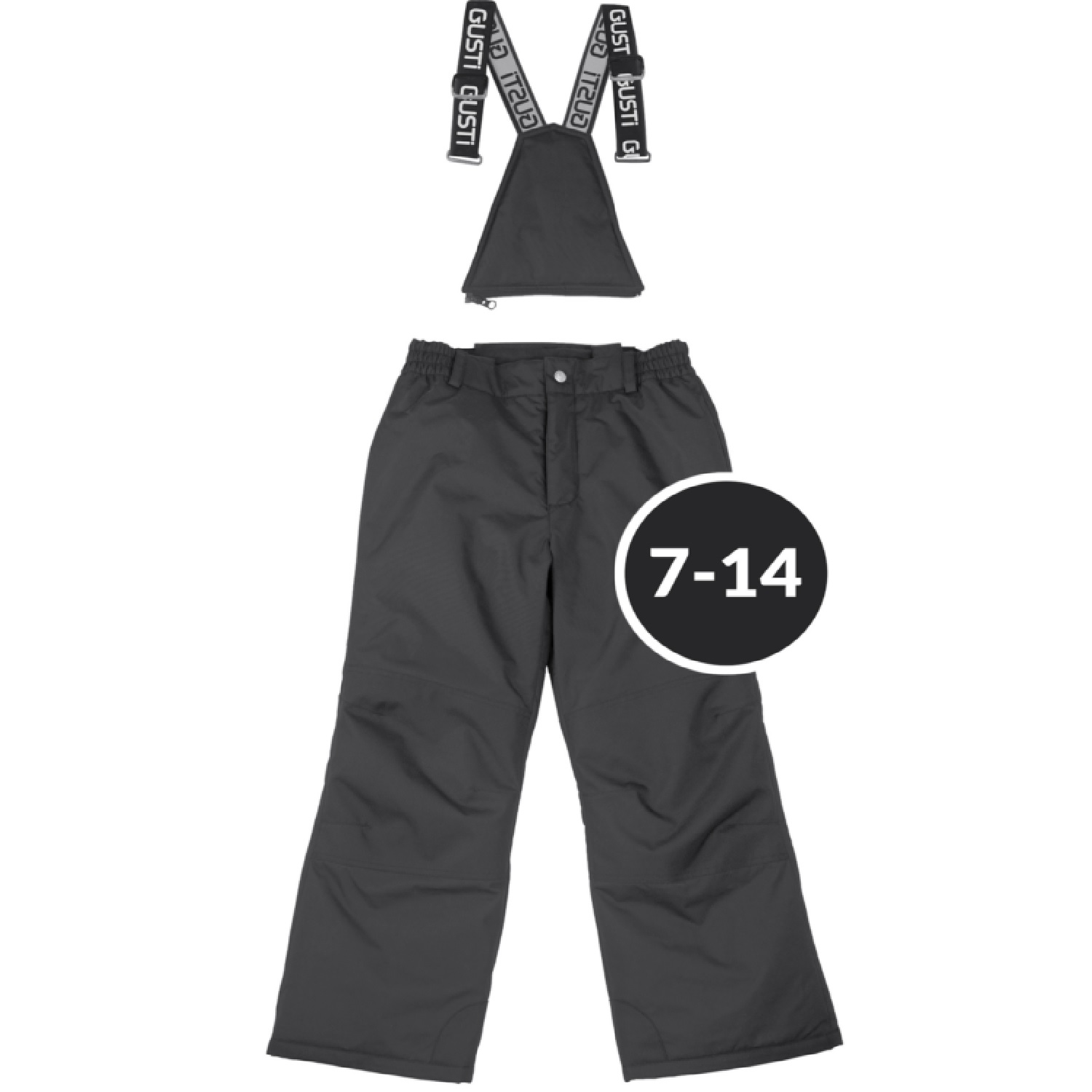 Полукомбинезон GUSTI GW22UP295-Charcoal - фото 3