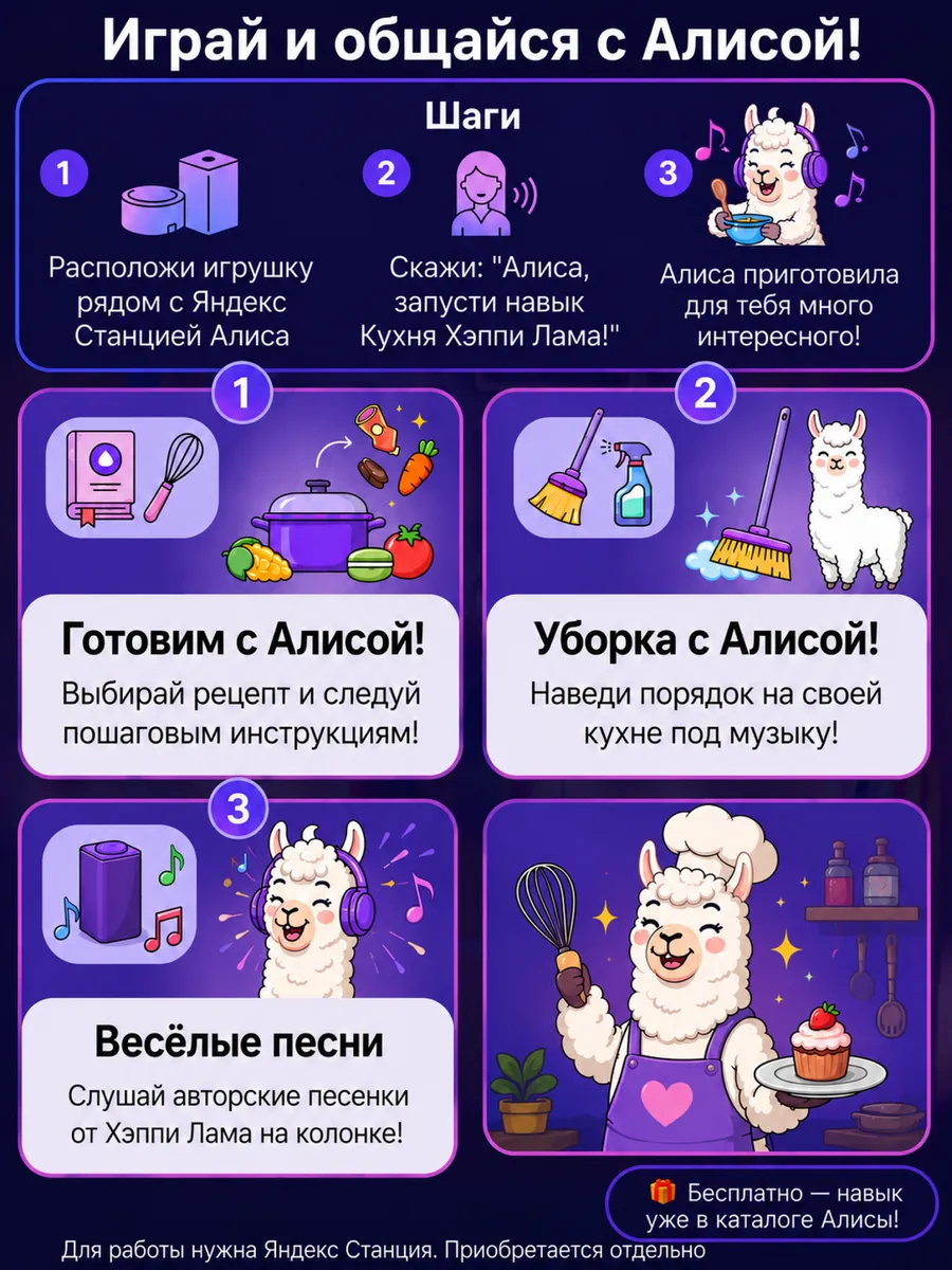 Игрушечная кухня HAPPY LAMA - фото 4