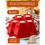 Пасочница форма кулинарная ТЕБЕ ИГРУШКА для творожной пасхи