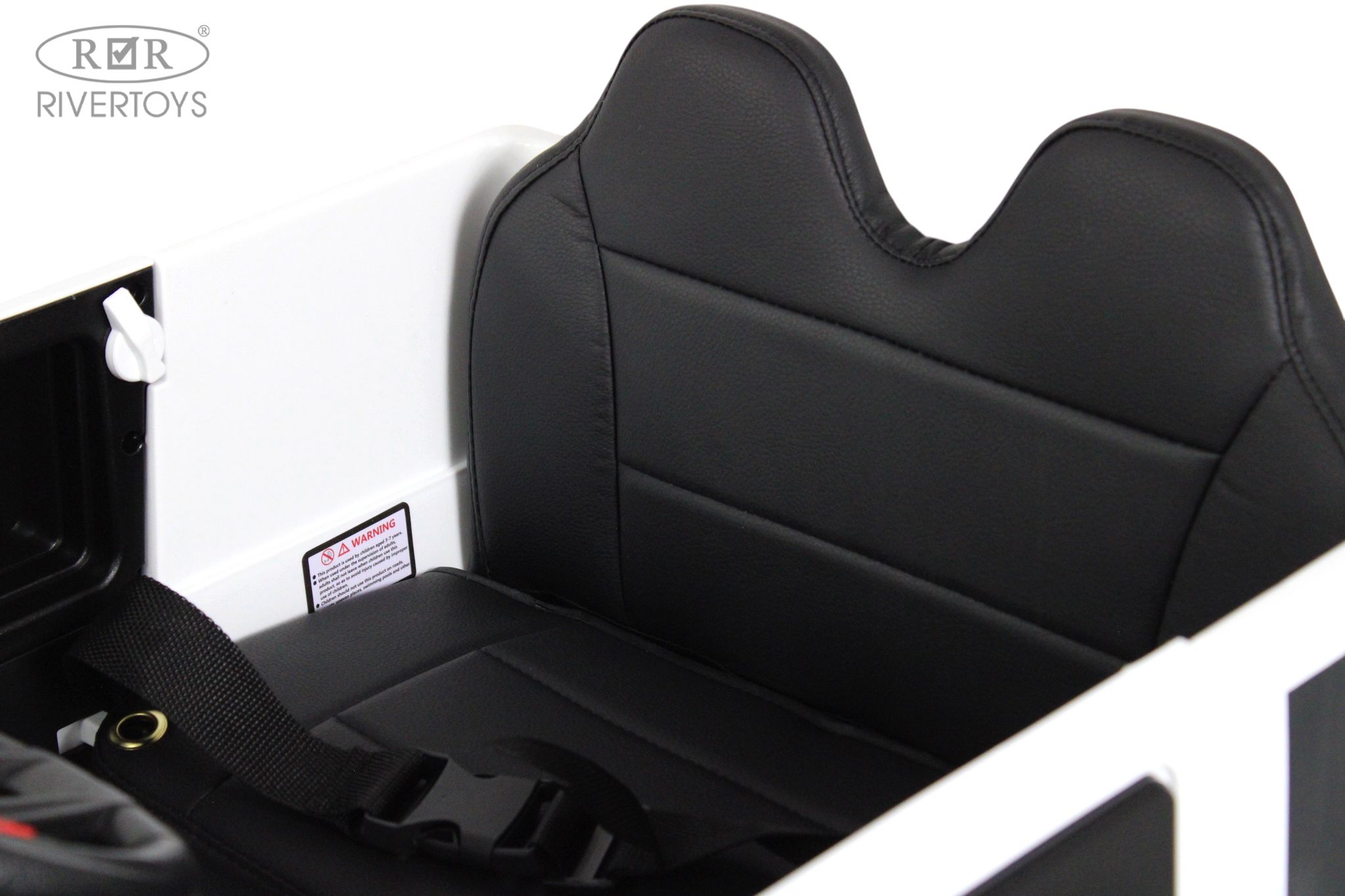 Электромобиль RIVERTOYS Mercedes Z111VO-WHITE С пультом ДУ - фото 10