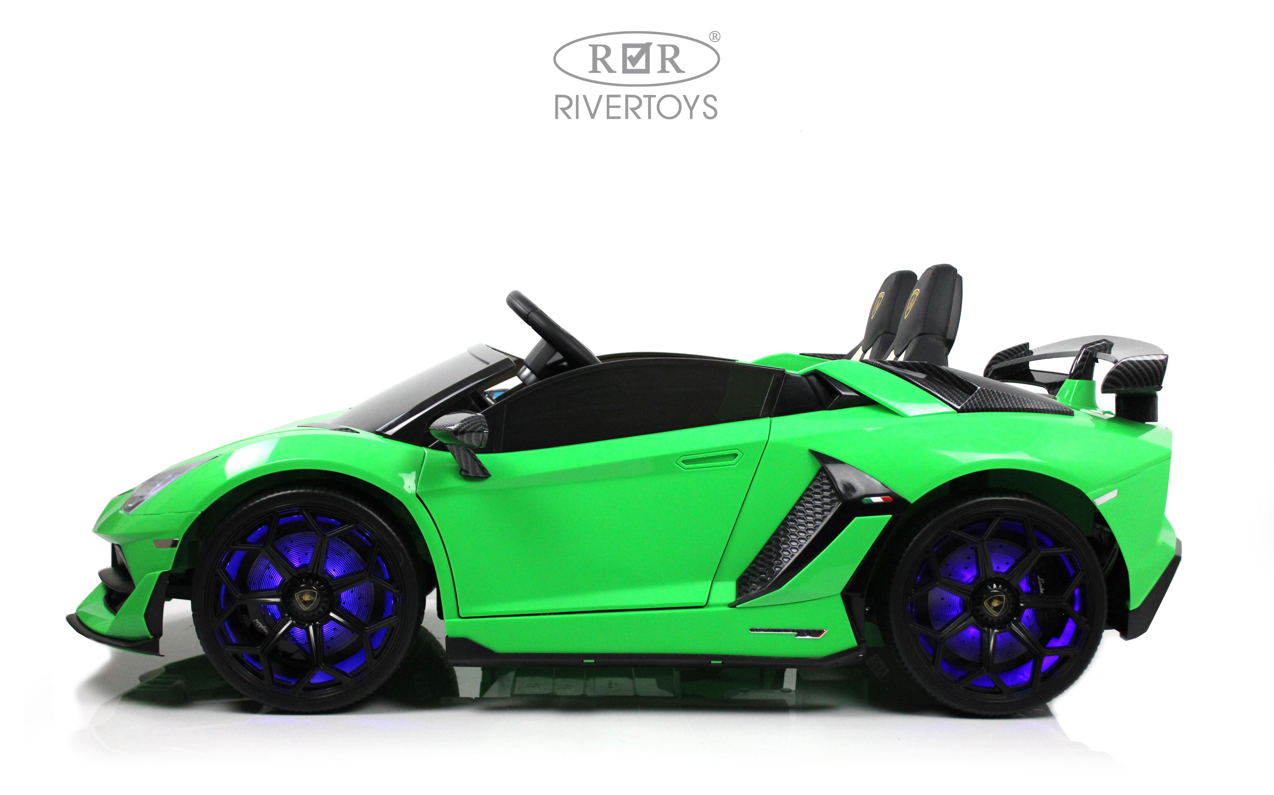 Электромобиль RIVERTOYS A111MP-GREEN С пультом ДУ - фото 17