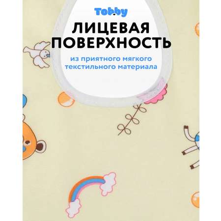 Нагрудник Tobby текстиль 3 шт.