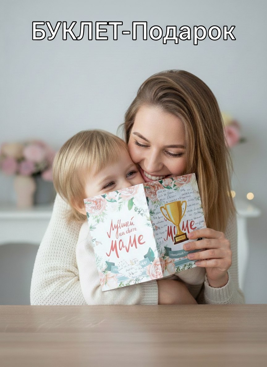 Лучшей маме на свете HappyLine Набор для создания открыток - фото 1