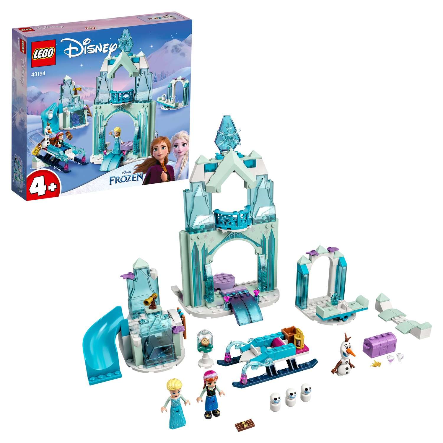 Конструктор LEGO Disney Princess Зимняя сказка Анны и Эльзы блочный - фото 1
