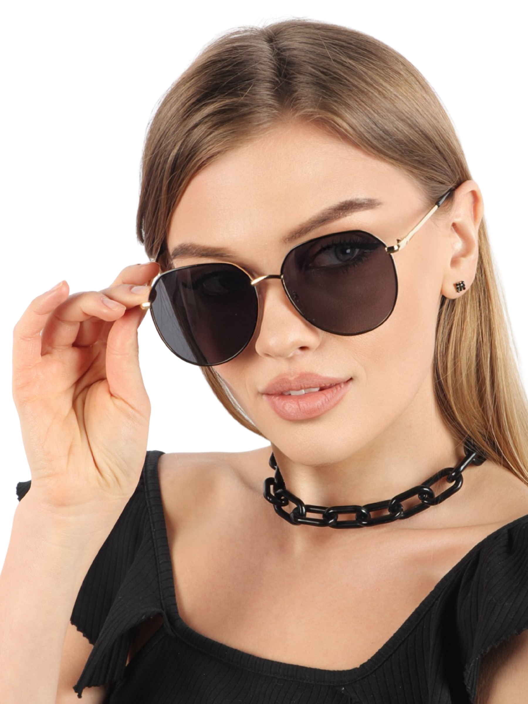 Очки солнцезащитные Pretty Mania RANG544-GBK - фото 1