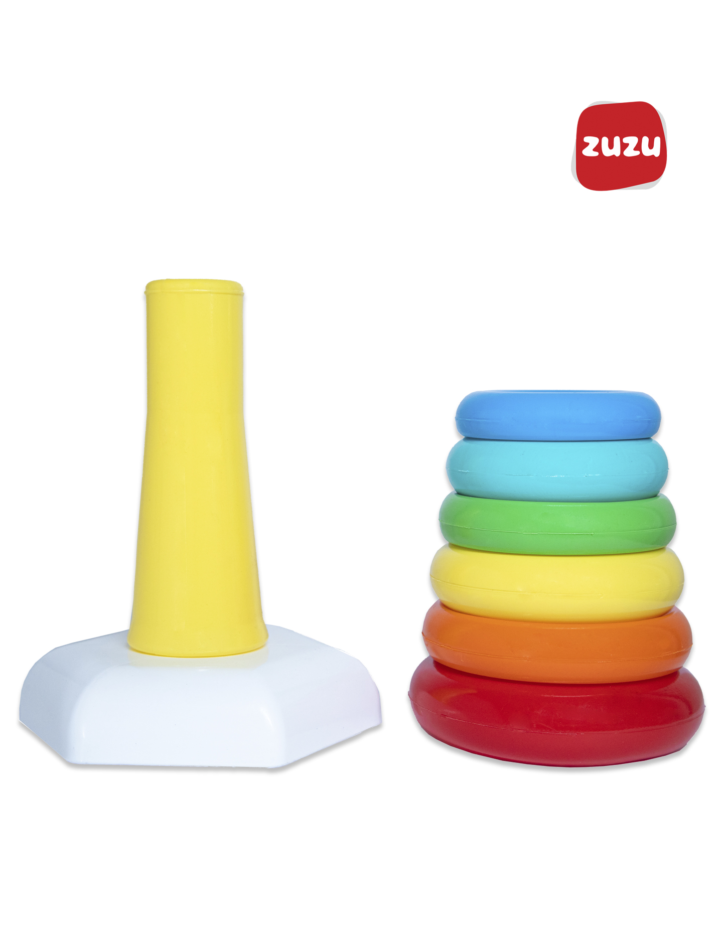 Игрушка ZUZUTOYS пирамидка - фото 4