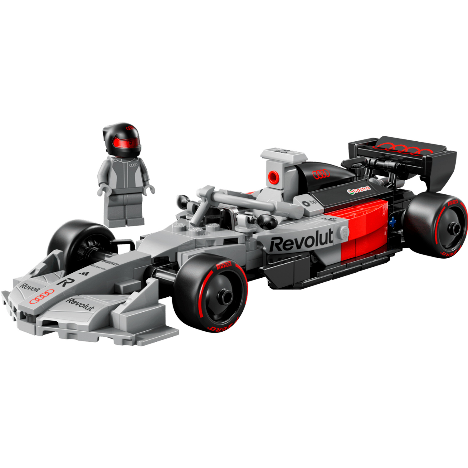 Конструктор LEGO Speed Champions Гоночный автомобиль Audi 216 дет. - фото 4