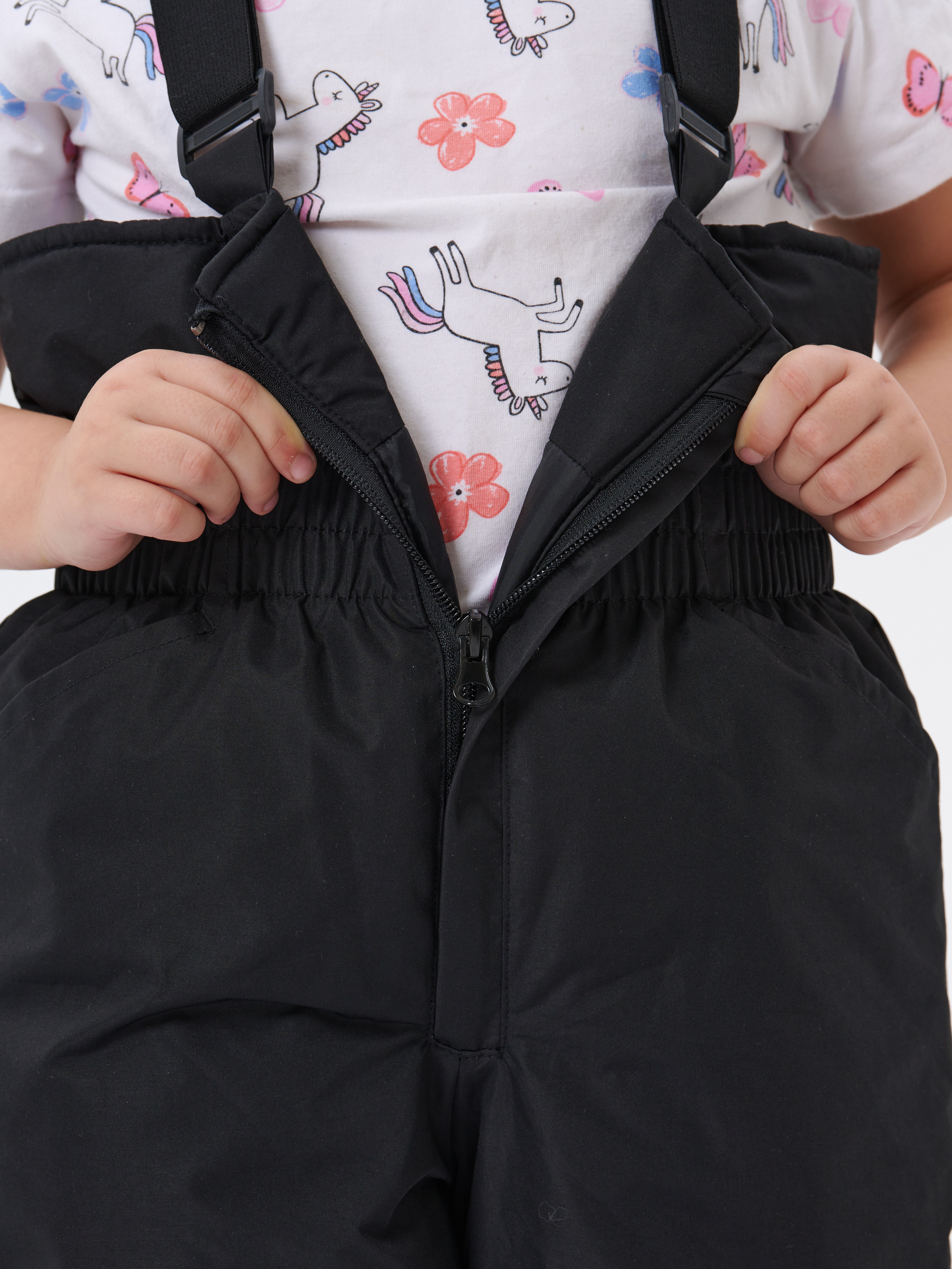 Брюки утепленные КрутышОк Т-067 черные - фото 15