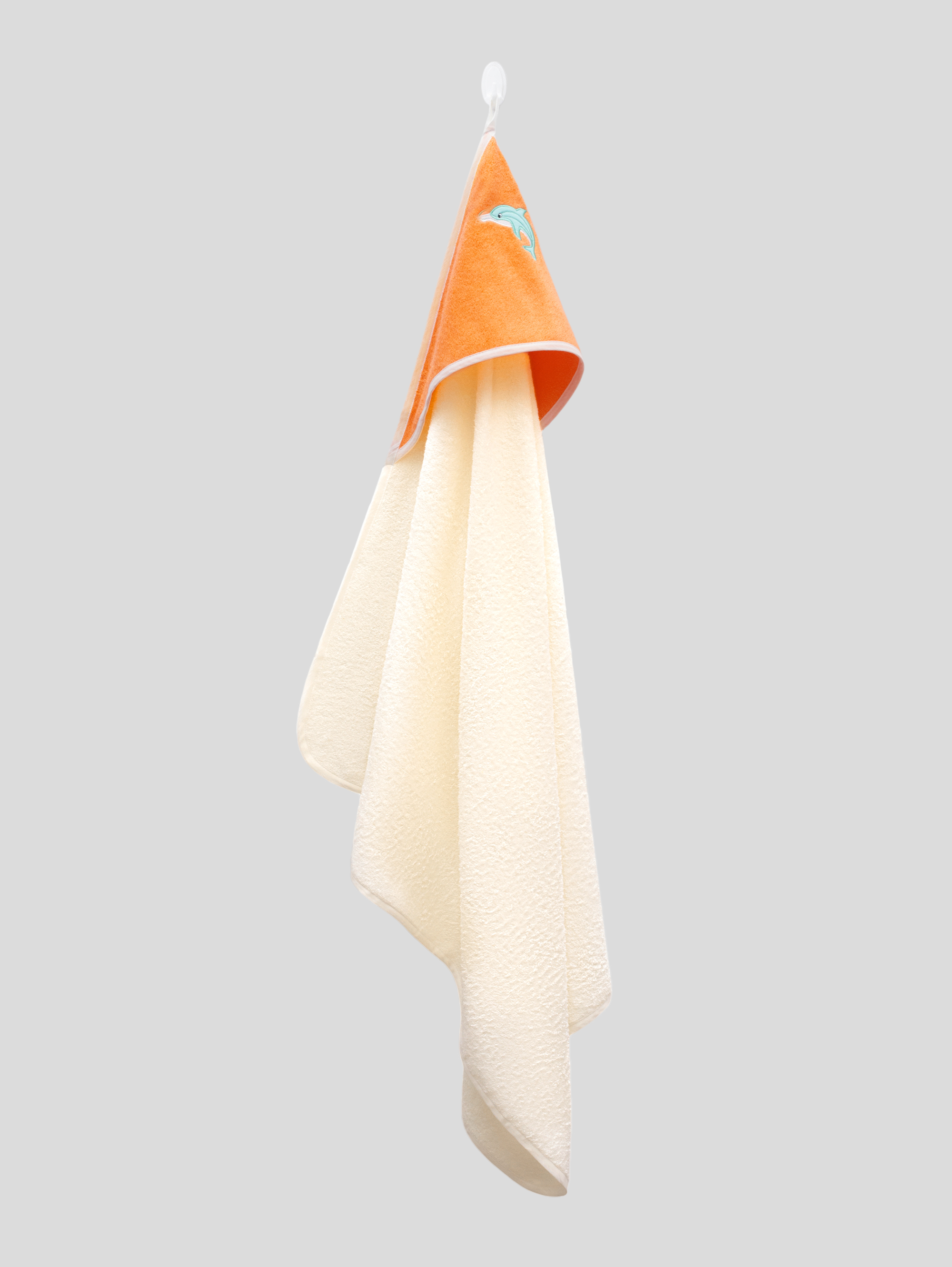 Полотенце уголок Wellness Малыш-01/29_Д 80 x 100 см 1 шт. - фото 5