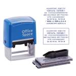 Штамп OfficeSpace самонаборный 8 строки