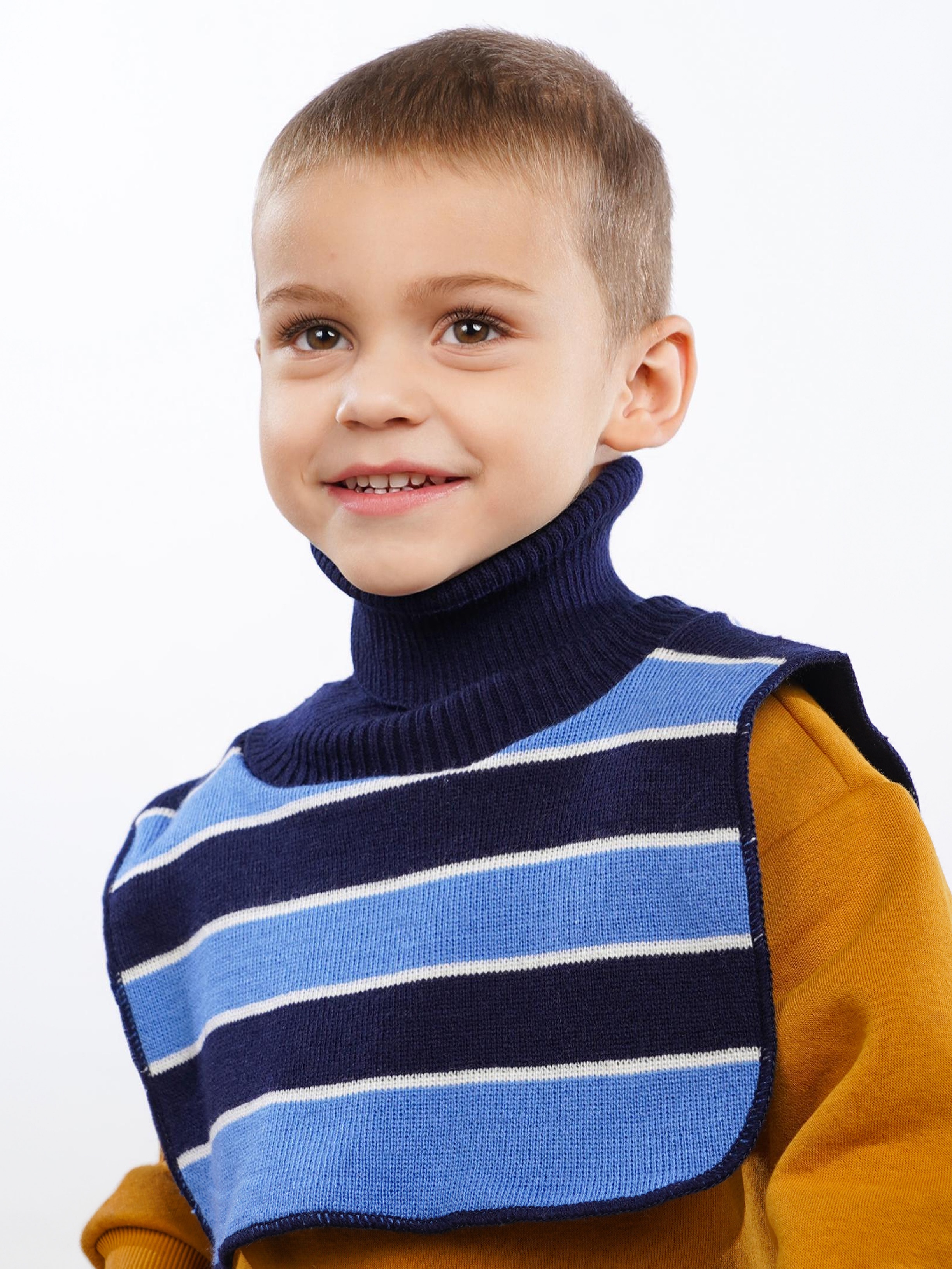 Манишка ПриКиндер MM3-2132 Синий - фото 4