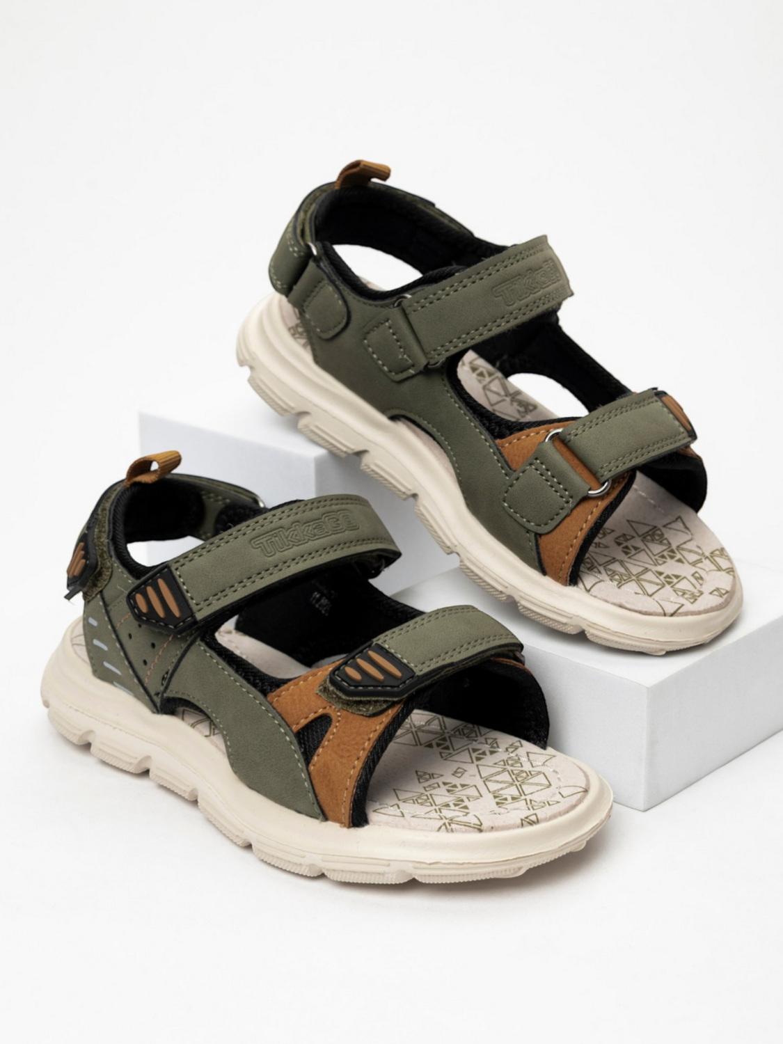 Сандалии TikkaGo 6Y24_33983_khaki - фото 1