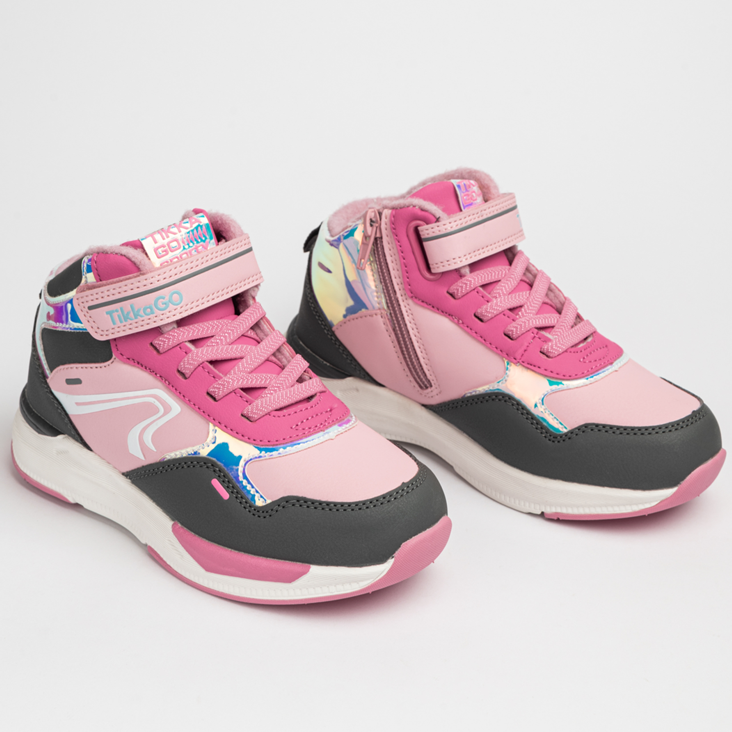 Ботинки TikkaGo 8N06_25881_pink-grey - фото 2