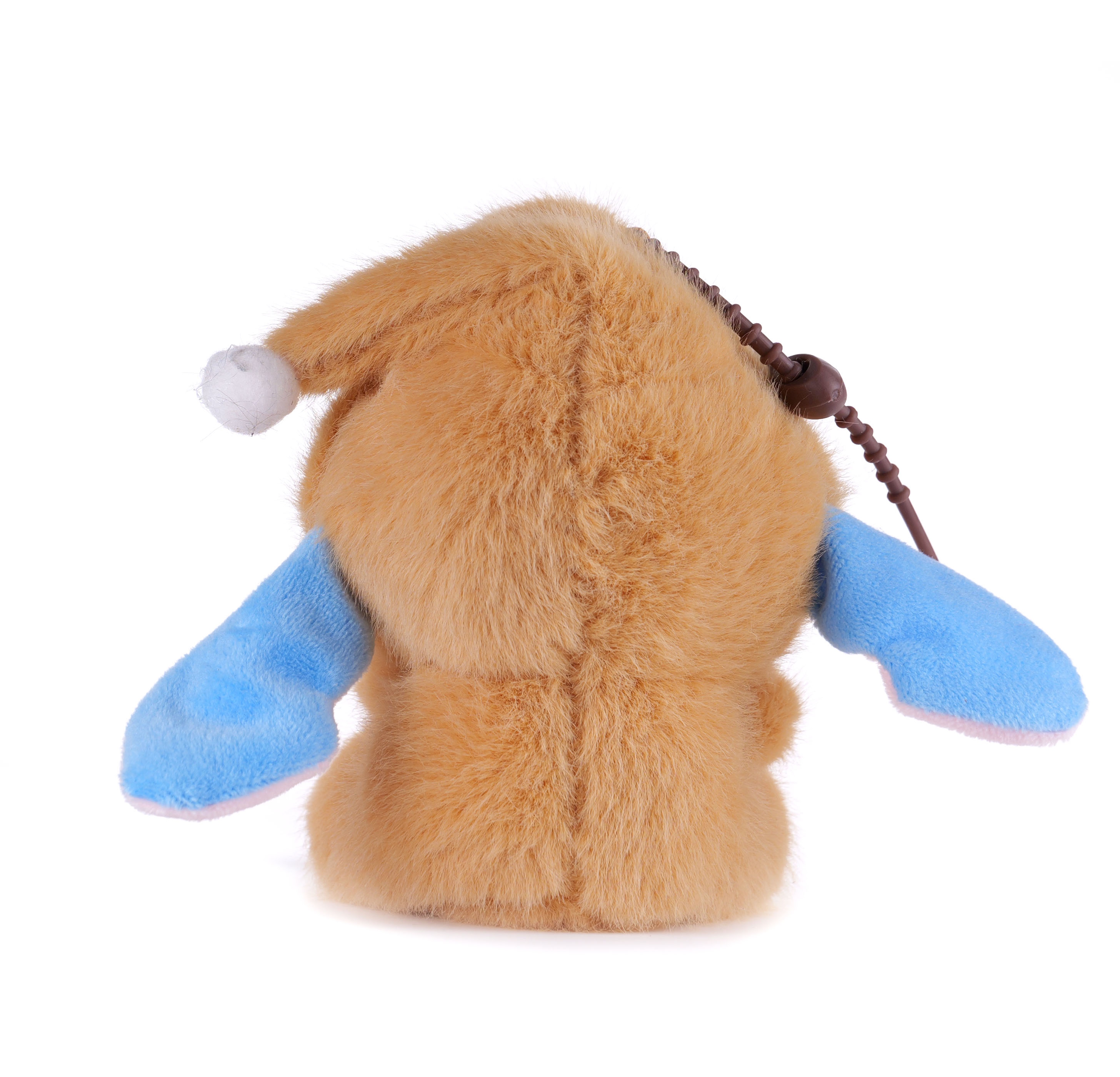 Игрушка мягкая Stitch Foooodies на цепочке коричневый - фото 9