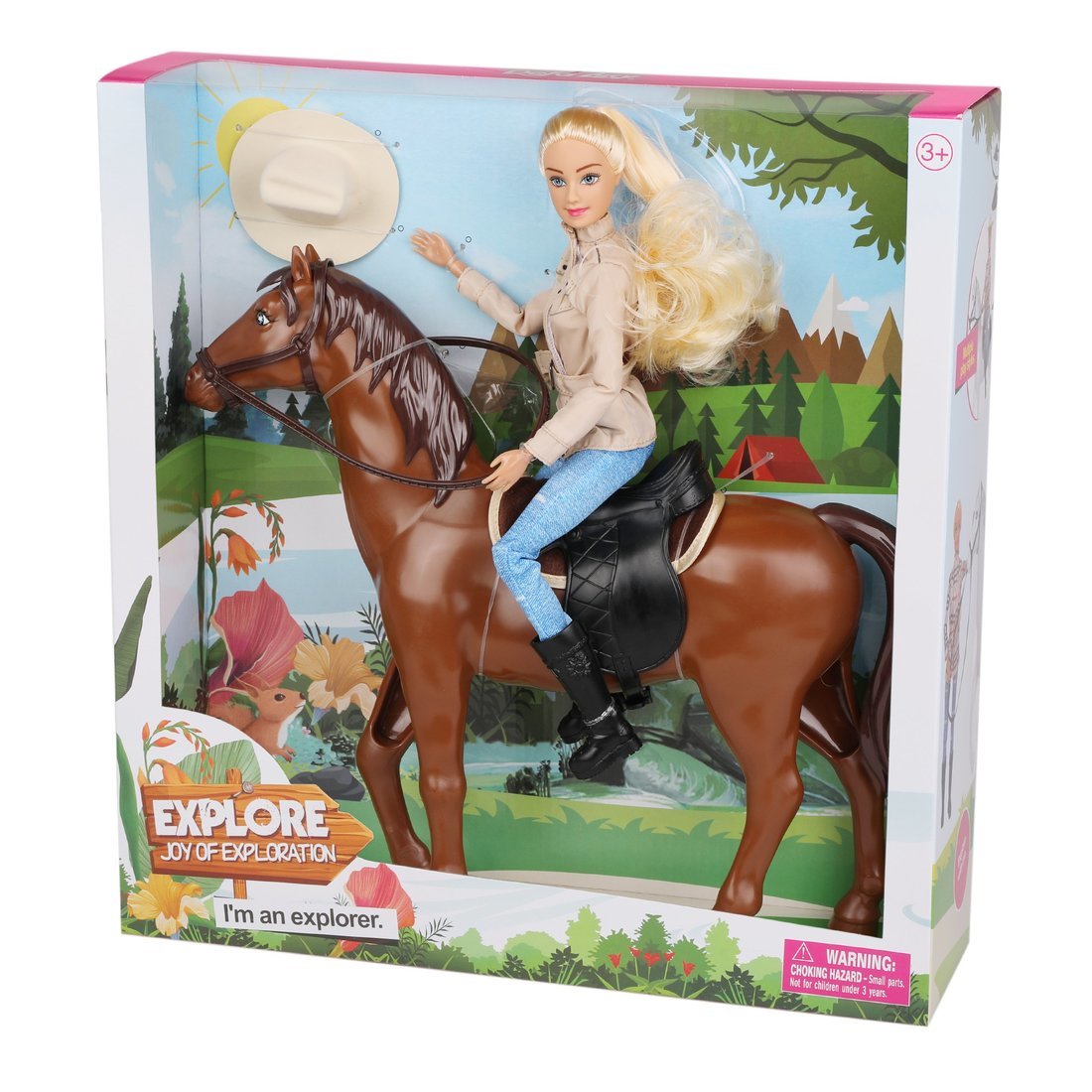 Кукла модельная Defa Lucy На прогулке высота 29 см 801008 - фото 4