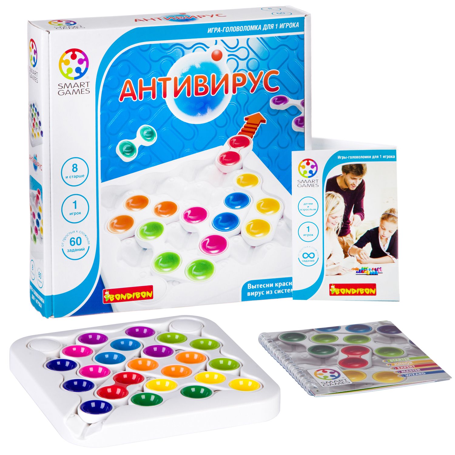 Настольная игра Bondibon логическая АНТИВИРУС - фото 3