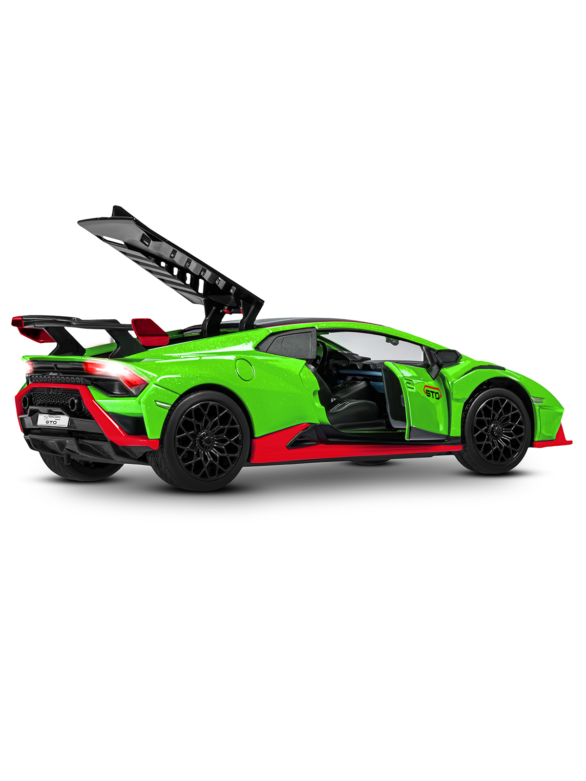 Автомобиль АВТОпанорама Lamborghini Huracan STO 1:24 JB1251760 - фото 27