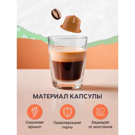 Кофе в капсулах HOME BARISTA Cafe au lait 48 шт.