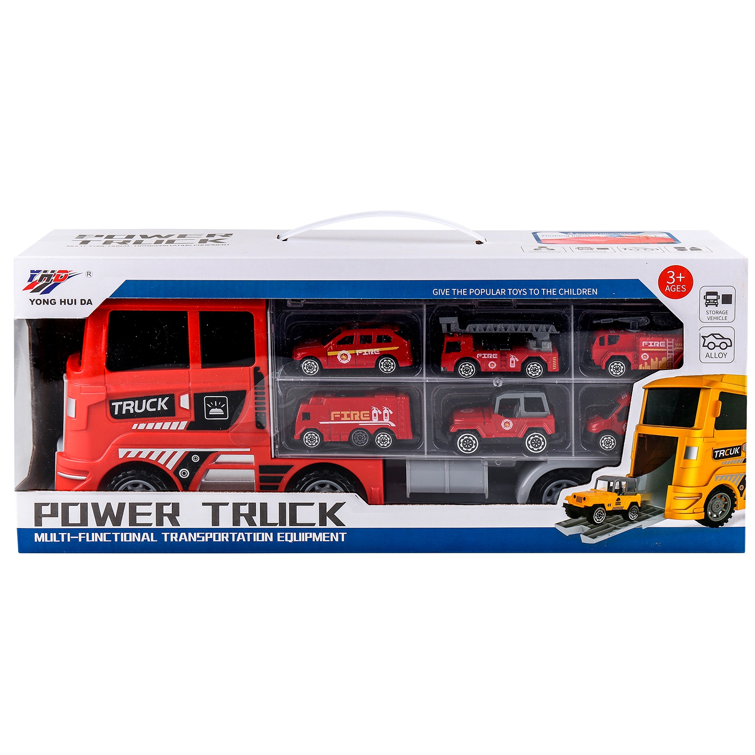 Игровой набор Handers Трейлер: пожарные 669-16 - фото 4